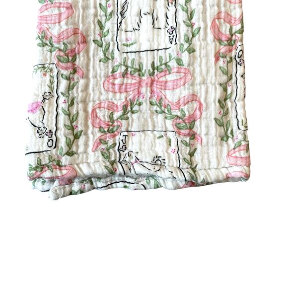 ENVOGUE Kitchen Dish Drying Mat & Towel Set of 4 Dogs & Pink Bows NEW - Picture 8 of 16